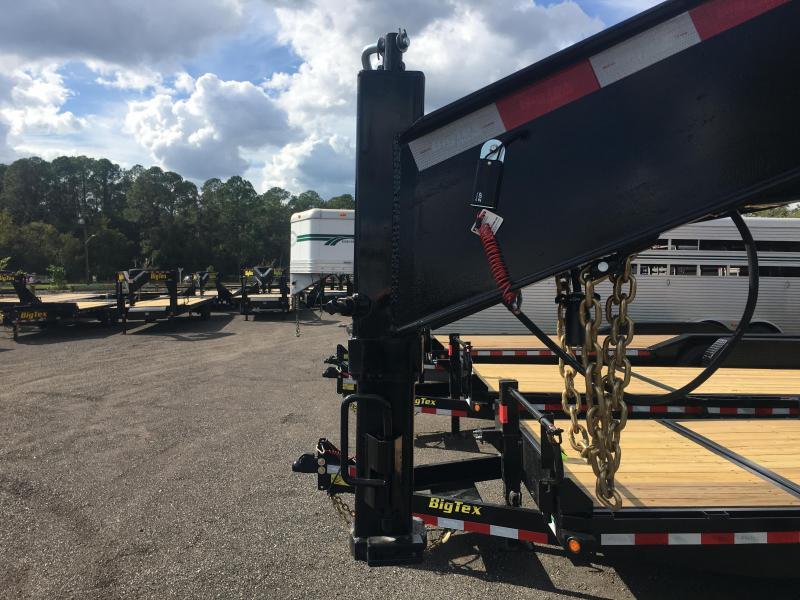 25GN35BK+5MR BIG TEX 35' + 5' DUAL TANDEM DECKOVER FLATBED W/ 12K