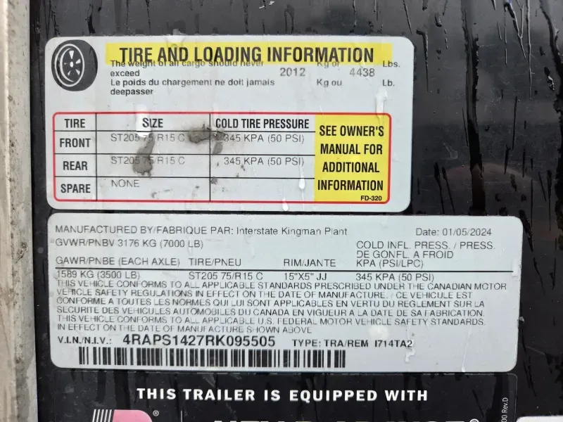 used Cargo (Enclosed) Trailers Interstate  for sale, in Davenport, CA Thumbnail 6