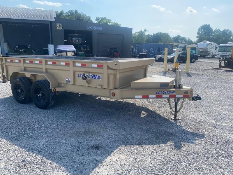 2024 Load Trail 83" x 12' Tandem Axle LowPro Dump Trailer Trailer