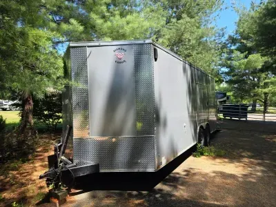 2023 Diamond Cargo 8.5 x 20 TA V -Nose  General Trailers