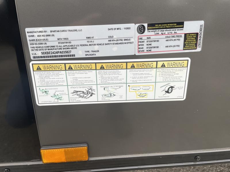 new Cargo (Enclosed) Trailers Spartan Cargo  for sale, in Ronkonkoma, NY Thumbnail 9