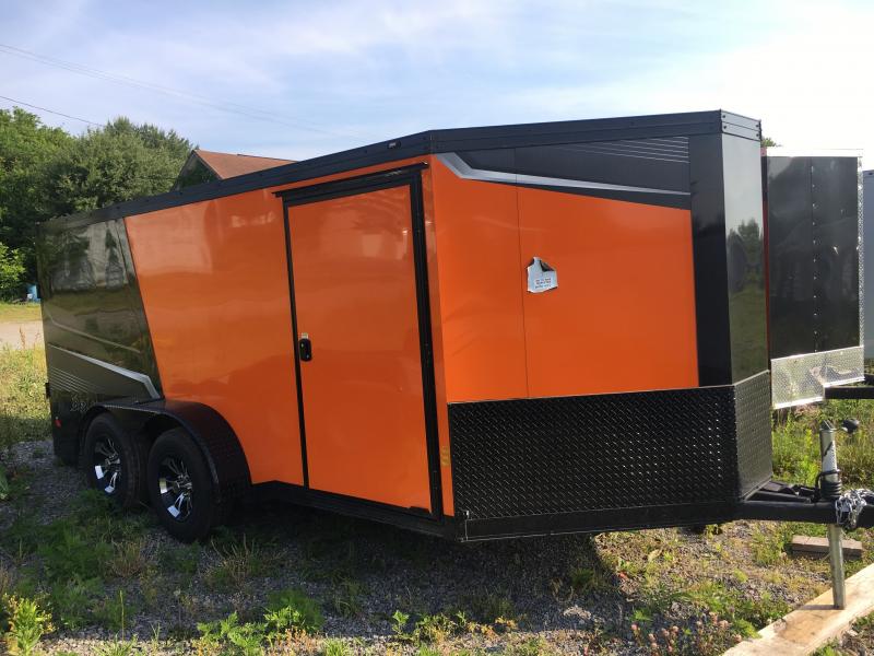 2023 Wells Cargo Badlands Motorcycle Trailer