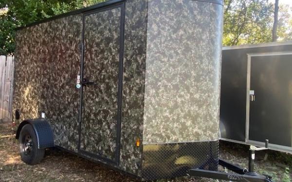 Forest River 6x12 Enclosed -Camo - Extra Height Forest River 6x12 Enclosed -Camo - Extra Height