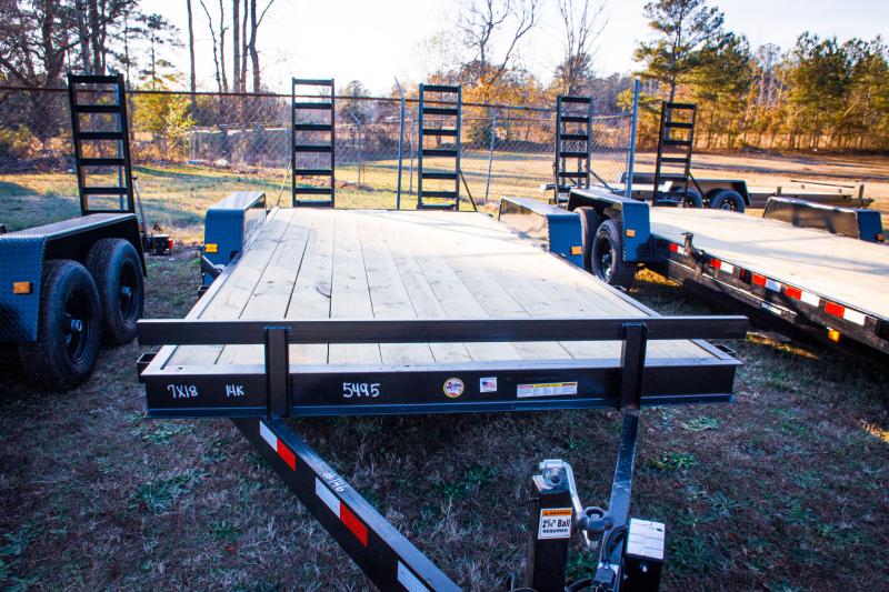 2022 Triple Crown Trailers 7X18 Equipment Trailer