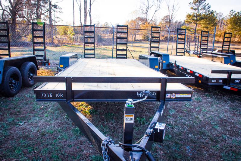 2022 Triple Crown Trailers 7X18 Equipment Trailer