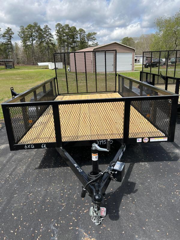 2023 Triple Crown Trailers 6X12 Tandem Utility Trailer Utility Trailer