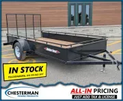 2027 Weberlane 6x12 Single Axle Utility Trailer w/ Upgrades (EC1272)