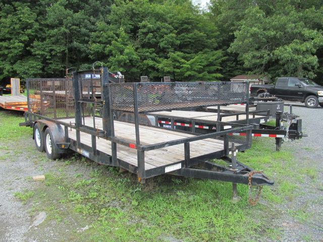 2014 Sure-Trac 7 X 20 Open Landscape Utility Trailer zsiq3Muzw69t