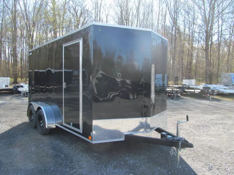 ITI Cargo 7 x 16 XE Flat Top V-Nose Enclosed Cargo Trailer 7K e2ZwP2l1iw0x