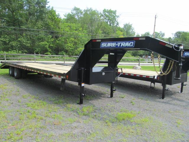 Sure-Trac 8.5 x 25+5 HD 25.9K Gooseneck Equipment Trailer Sure-Trac 8.5 x 25+5 HD 25.9K Gooseneck Equipment Trailer