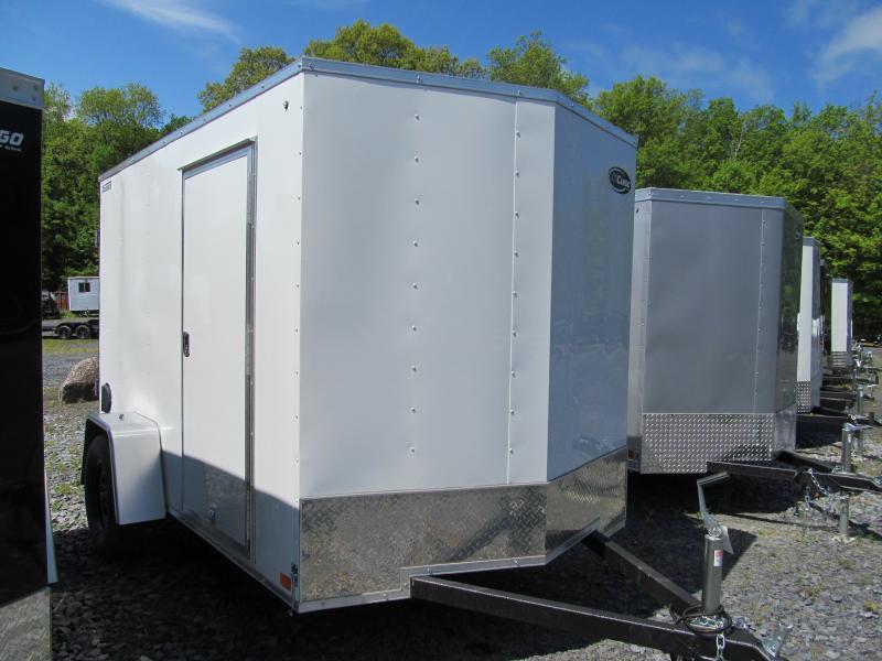 ITI Cargo 6 x 10 XE Flat Top V-Nose Enclosed Cargo Trailer 3.5K Brake 7PcM0eaqk4d3