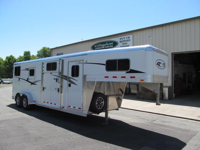 4-Star Trailers Runabout 2 Plus 1 with Extended Box Stall Horse Trailer 4-Star Trailers Runabout 2 Plus 1 with Extended Box Stall Horse Trailer
