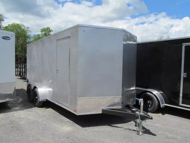 ITI Cargo 7 x 16 XE Flat Top V-Nose Enclosed Cargo Trailer 7K mBQbIm10xilr
