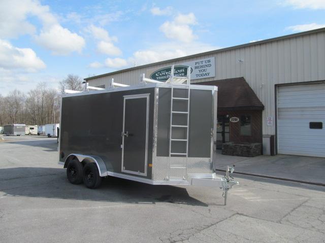 EZ Hauler 7 X 14 Translucent Roof Ultimate Contractor Enclosed Cargo Trailer iwQfrsiud2oe