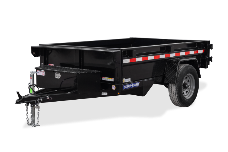 Sure-Trac 5 x 8 Low Profile Homeowner Dump Trailer Sure-Trac 5 x 8 Low Profile Homeowner Dump Trailer