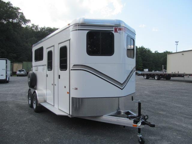 Kingston Trailers Endurance 2 Horse w/ Dressing Room Horse Trailer Kingston Trailers Endurance 2 Horse w/ Dressing Room Horse Trailer