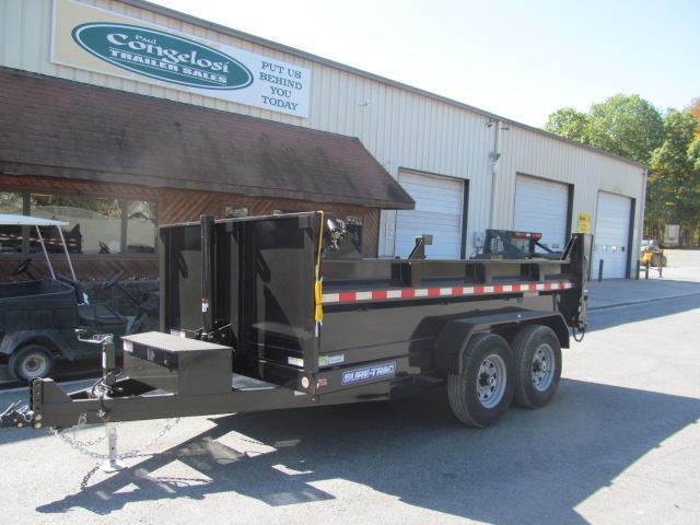 Sure-Trac 82 IN x 12 HD Low Profile Telescopic Lift Dump Trailer Sure-Trac 82 IN x 12 HD Low Profile Telescopic Lift Dump Trailer