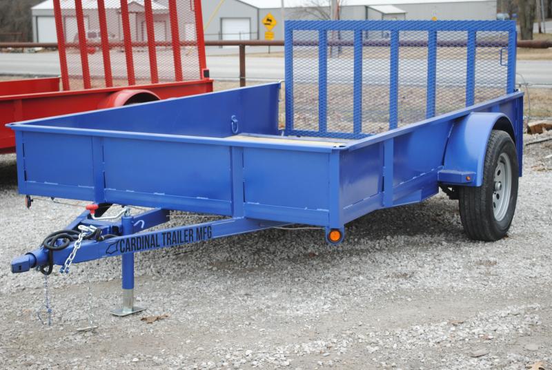 2021 Cardinal Trailer MFG 76X10 SINGLE AXLE SOLID SIDES PREMIUM Utility Trailer 2021 Cardinal Trailer MFG 76X10 SINGLE AXLE SOLID SIDES PREMIUM Utility Trailer