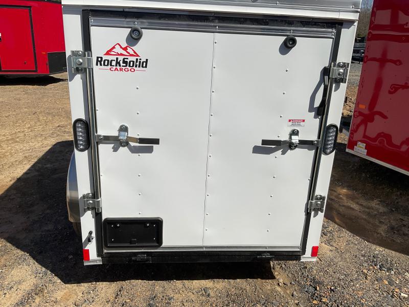 2023 Rock Solid Cargo 5x8 SA Enclosed Cargo Trailer with Side Door in ...