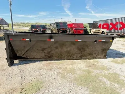 2027 Steelboyz Dumpster Roll Off Bin 16' X 4' Tall - 15 Yard