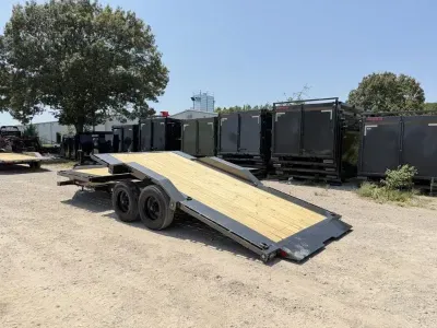 2027 MAXX-D Trailers G9X 22' X 102" 21K GVWR Engineered Frame Gravity Tilt Gray