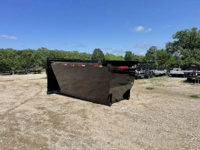 2026 MAXX-D Trailers ROX Dumpster Roll Off Bins 14' X 6' Tall - 18 Yard 