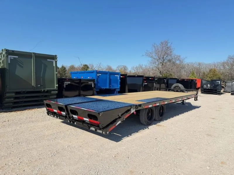 2027 MAXX-D Trailers DOX/DOB 24' X 102" Bumper Pull I-BEAM Deckover 