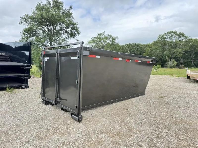 2026 MAXX-D Trailers ROX Dumpster Roll Off Bins 14' X 6' Tall - 18 Yard 