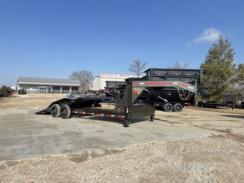 2026 MAXX-D Trailers G8X 24' X 102" 18K GVWR Gooseneck Gravity Tilt 