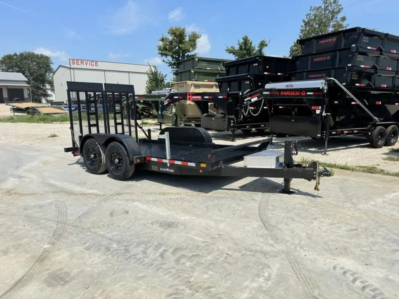 2026 Black Hawk Trailer  SL714 14' X 80" Equipment/Scissor Lift 