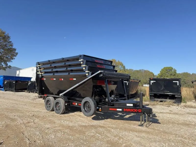2027 MAXX-D Trailers ROX 14' 17.5K GVWR BUMPER PULL WITH 4-14 CUBIC YAR 