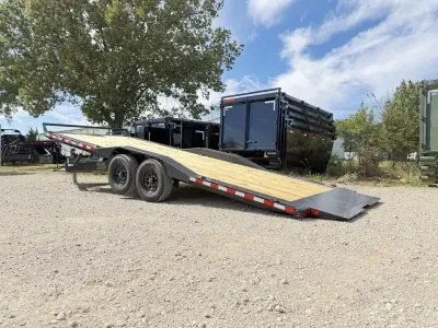 2027 Black Hawk Trailer ETL 24' X 102" Hydraulic Power Tilt