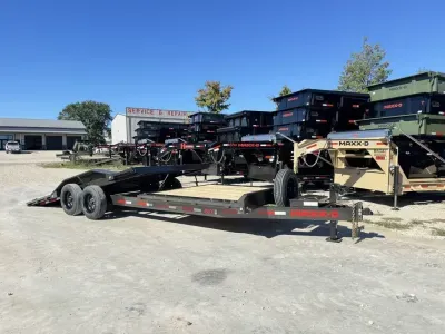 2027 MAXX-D Trailers G8X 24' X 102" 17.5K GVWR Gravity Tilt Gray 