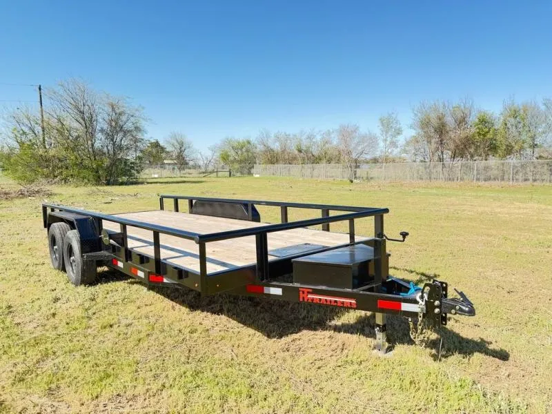 2026 HT Trailers  18' X 83" 10,000 GVWR LANDSCAPE UTILITY TRAILER 