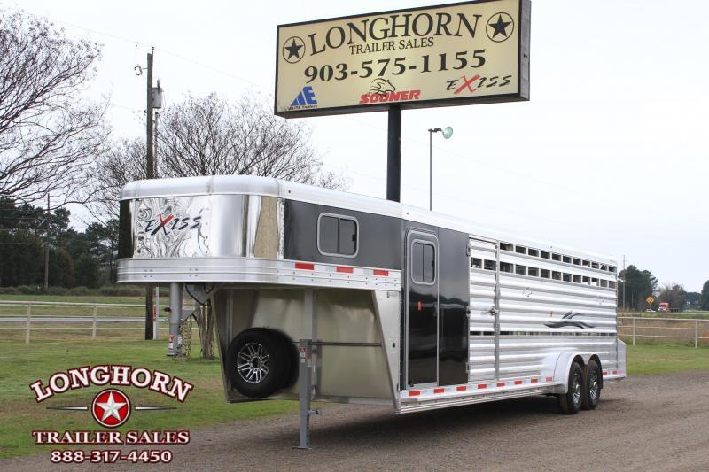 2020 Exiss Trailers 28' Show Cattle / 2 Side Ramps / Floating Gate Livestock Trailer 2020 Exiss Trailers 28' Show Cattle / 2 Side Ramps / Floating Gate Livestock Trailer