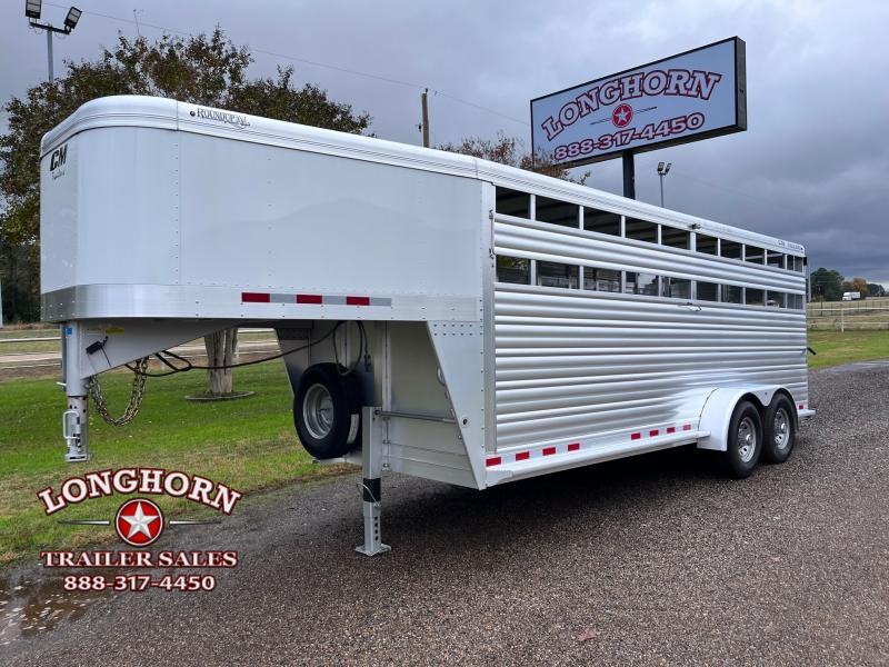 2020 CM 20ft All Aluminum Stock / Stock Combo Trailer 2020 CM 20ft All Aluminum Stock / Stock Combo Trailer