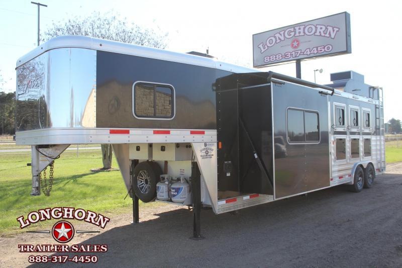 2019 Exiss Trailers 4 Horse 10.5ft LQ with Slide and Generator Horse Trailer 2019 Exiss Trailers 4 Horse 10.5ft LQ with Slide and Generator Horse Trailer