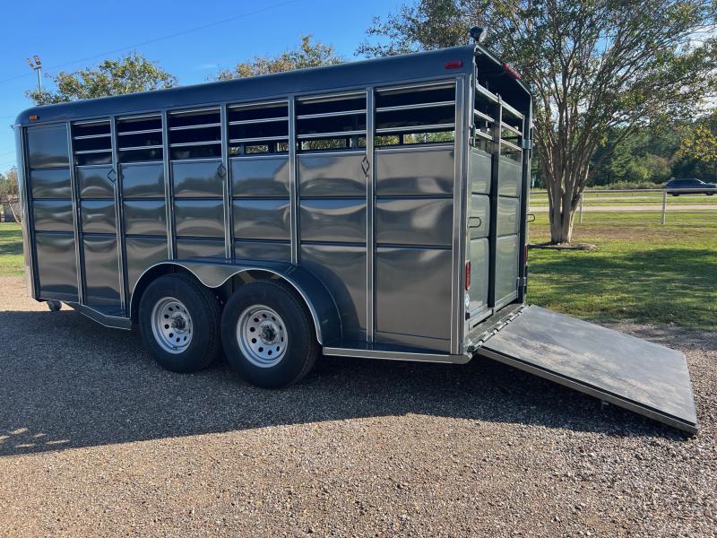 2024 Calico Trailers 6 Pen Low Pro Horse Trailers, Cargo Trailers