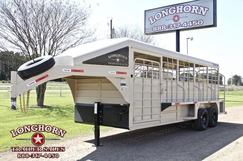 2021 Swift Built Trailers 20ft Stock Trailer with Full Metal Top Livestock Trailer 2021 Swift Built Trailers 20ft Stock Trailer with Full Metal Top Livestock Trailer