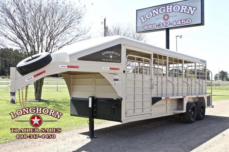 2021 Swift Built Trailers 20ft Stock Trailer with Full Metal Top Livestock Trailer 2021 Swift Built Trailers 20ft Stock Trailer with Full Metal Top Livestock Trailer