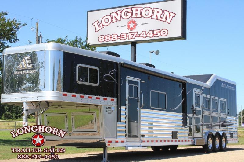 2016 Elite 4 Horse 20ft Living Quarter with Slide Out 2016 Elite 4 Horse 20ft Living Quarter with Slide Out