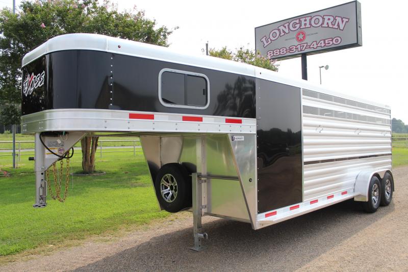2022 Gooseneck 28ft x 6.8ft Tarp Top Livestock Trailer Near Me