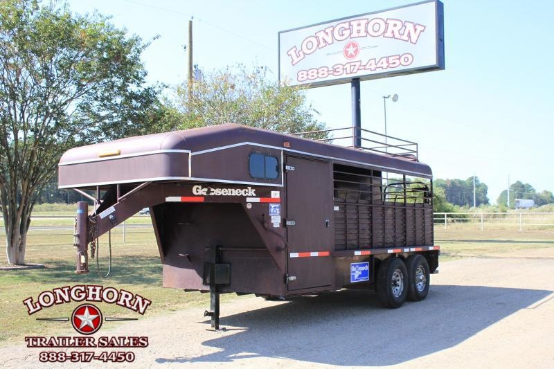 2008 Gooseneck 16' Stock Combo Livestock Trailer 2008 Gooseneck 16' Stock Combo Livestock Trailer