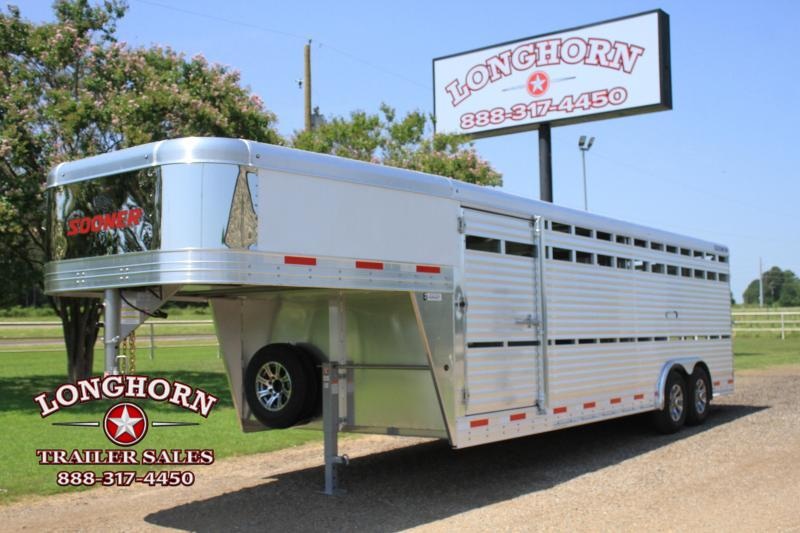 2022 Sooner 24ft x 8ft Show Cattle with Side Ramp Livestock Trailer 2022 Sooner 24ft x 8ft Show Cattle with Side Ramp Livestock Trailer