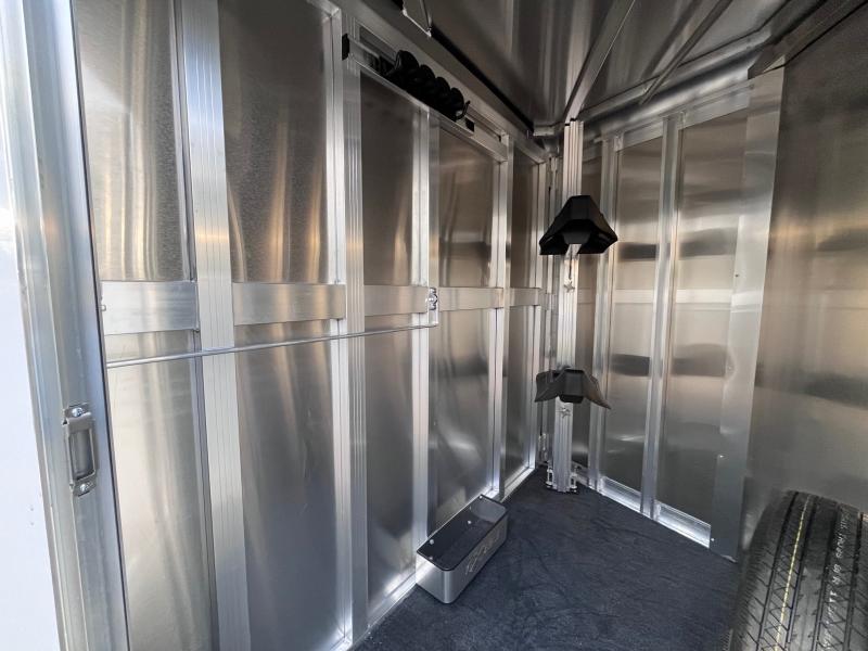 2024 Exiss 3 Horse Bumper Pull with Drop Windows Horse Trailer Horse Trailers, Cargo Trailers