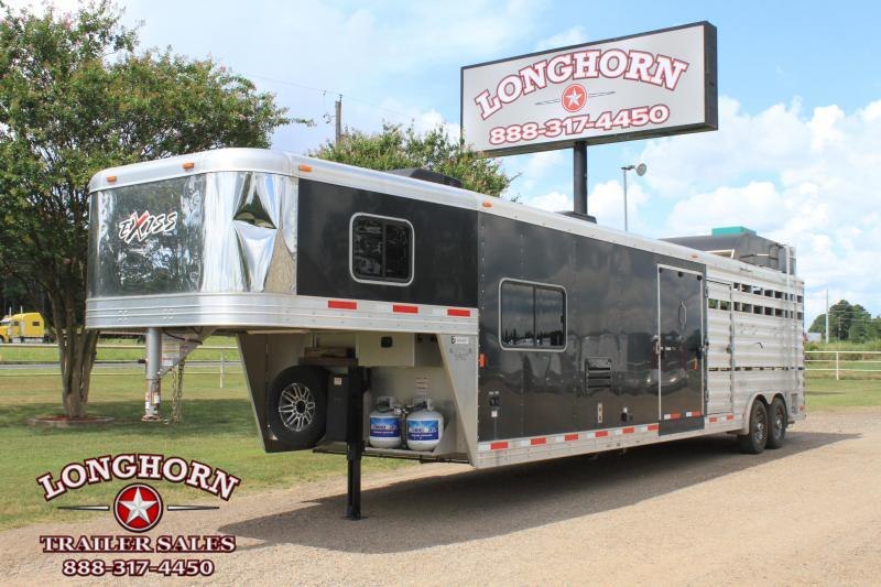 2017 Exiss Trailers 10.5ft Shortwall Stock LQ with Generator and Bunk Livestock Trailer 2017 Exiss Trailers 10.5ft Shortwall Stock LQ with Generator and Bunk Livestock Trailer
