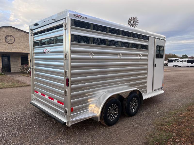 2024 Exiss 3 Horse Bumper Pull with Drop Windows Horse Trailer Horse