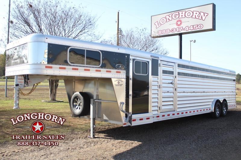 2022 Elite Trailers 30ft Show Cattle and Low Pro Combonation Livestock Trailer 2022 Elite Trailers 30ft Show Cattle and Low Pro Combonation Livestock Trailer