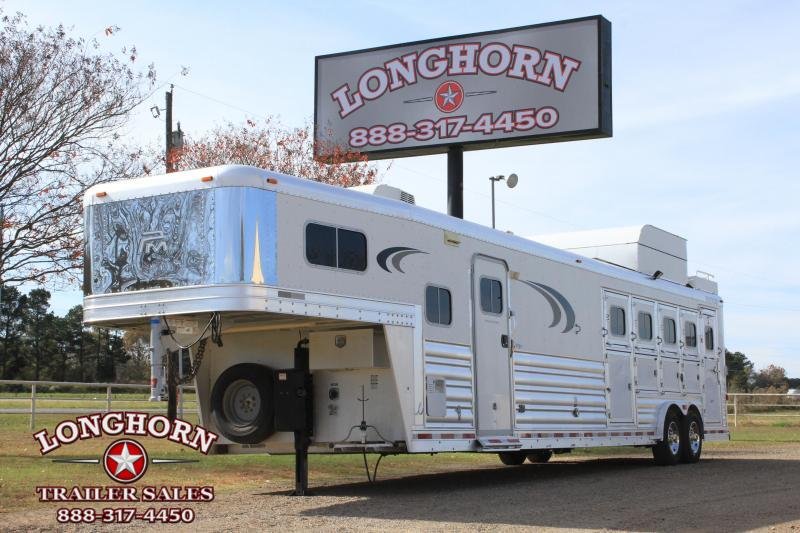 2013 Platinum Coach 5 Horse Reverse Load with 13ft LQ Horse Trailer 2013 Platinum Coach 5 Horse Reverse Load with 13ft LQ Horse Trailer