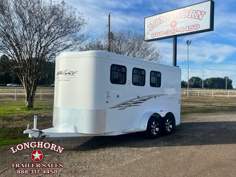 2013 Trails West 3 Horse Bumper Pull Horse Trailers, Cargo Trailers